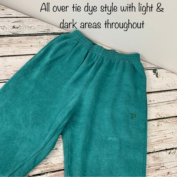 NWT Small PINK Victoria’s Secret High Waist Campus Joggers Tie Dye Sweatpants VS - Picture 5 of 10